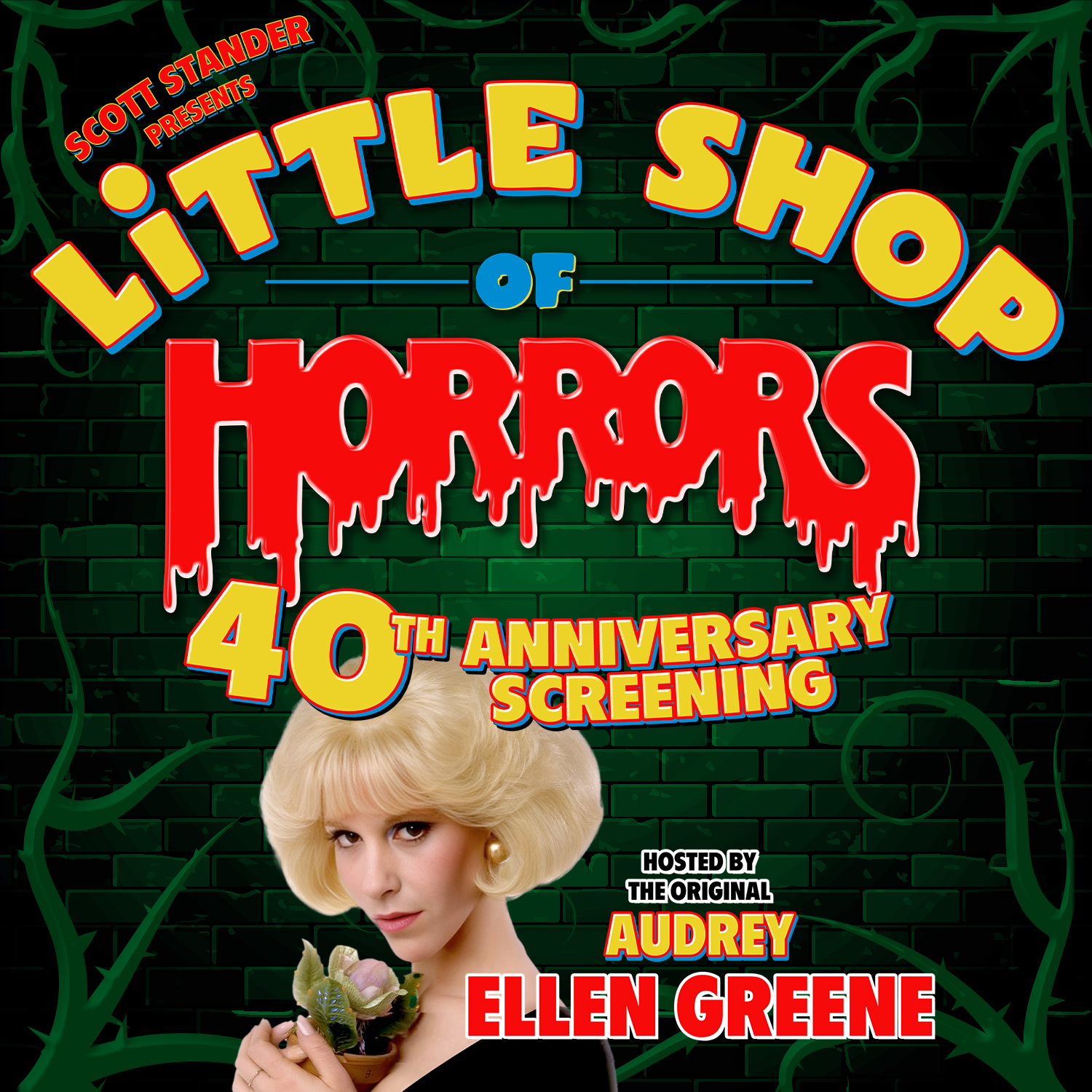 Celebrate 40 years of "Little Shop of Horrors" movie with a special screening hosted by the original Audrey, Ellen Greene