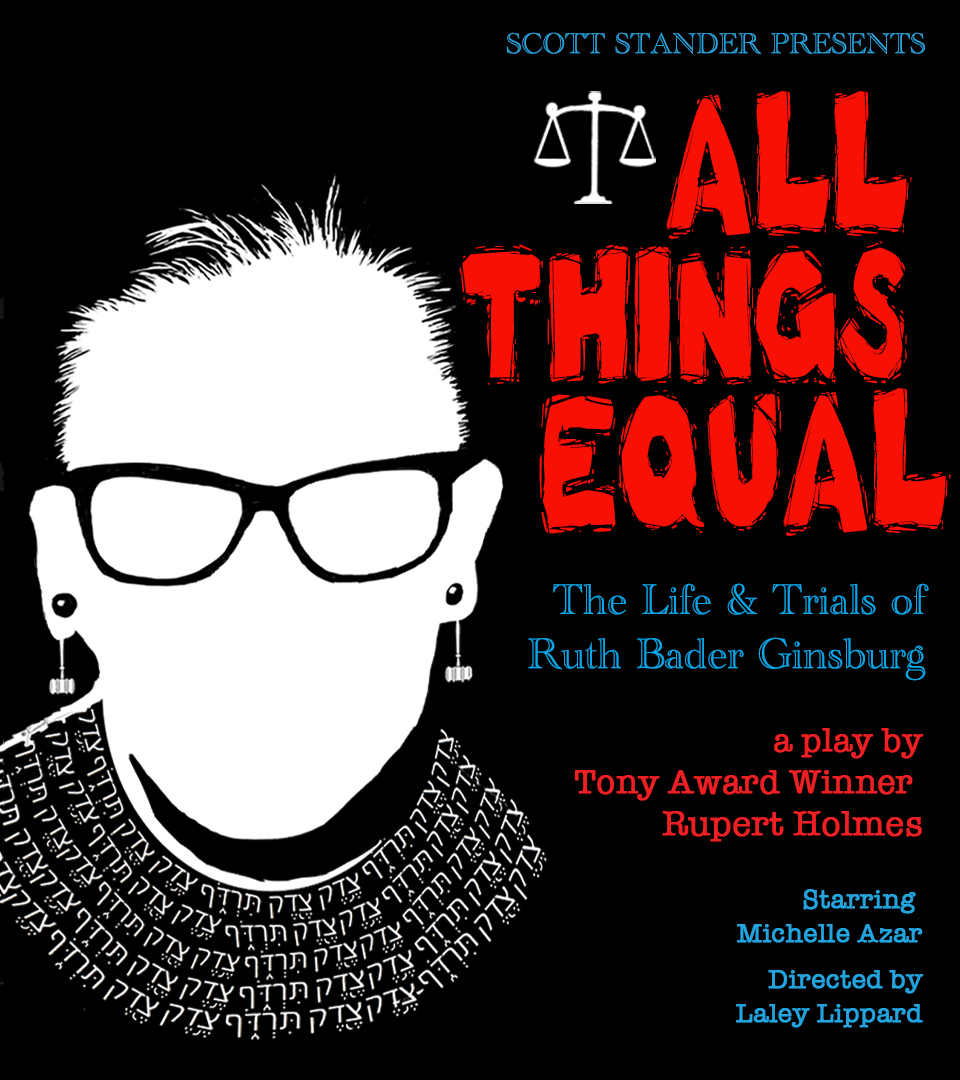 "All Things Equal," the Ruth Bader Ginsburg themed play is coming to the M&T Bank Exchange this Fall.